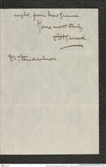 Nachlass Franz Steindachner, Brief von A. H. Garrod an Franz Steindachner (20.02.1878), Inv.Nr. 151.01, Seite 3